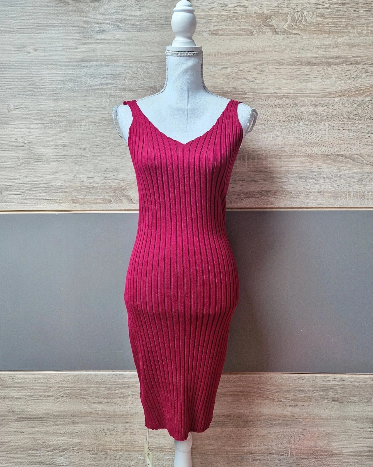 Robe côtelée Golden Days Taille S/M
